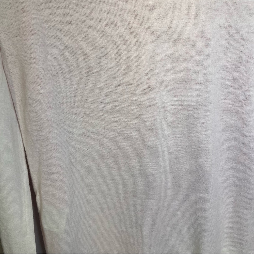 Sandro Color Block Silk Cotton Cashmere Lightweight Sweater Casual Knit - Picture 9 of 11